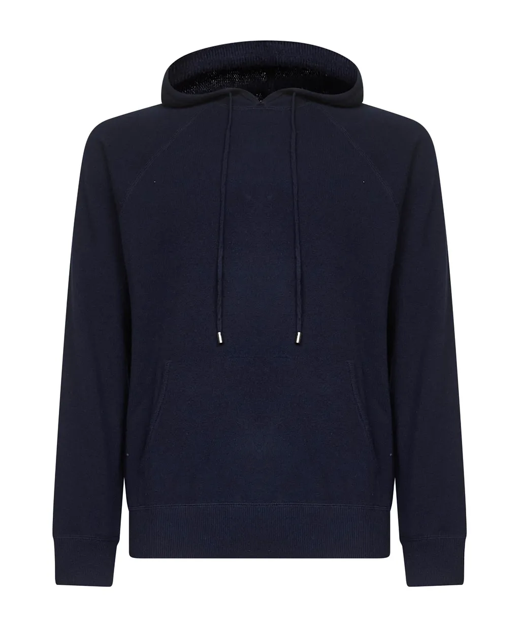 Mc2 Saint Barth Willbur Hooded Drawstring Knitted Jumper