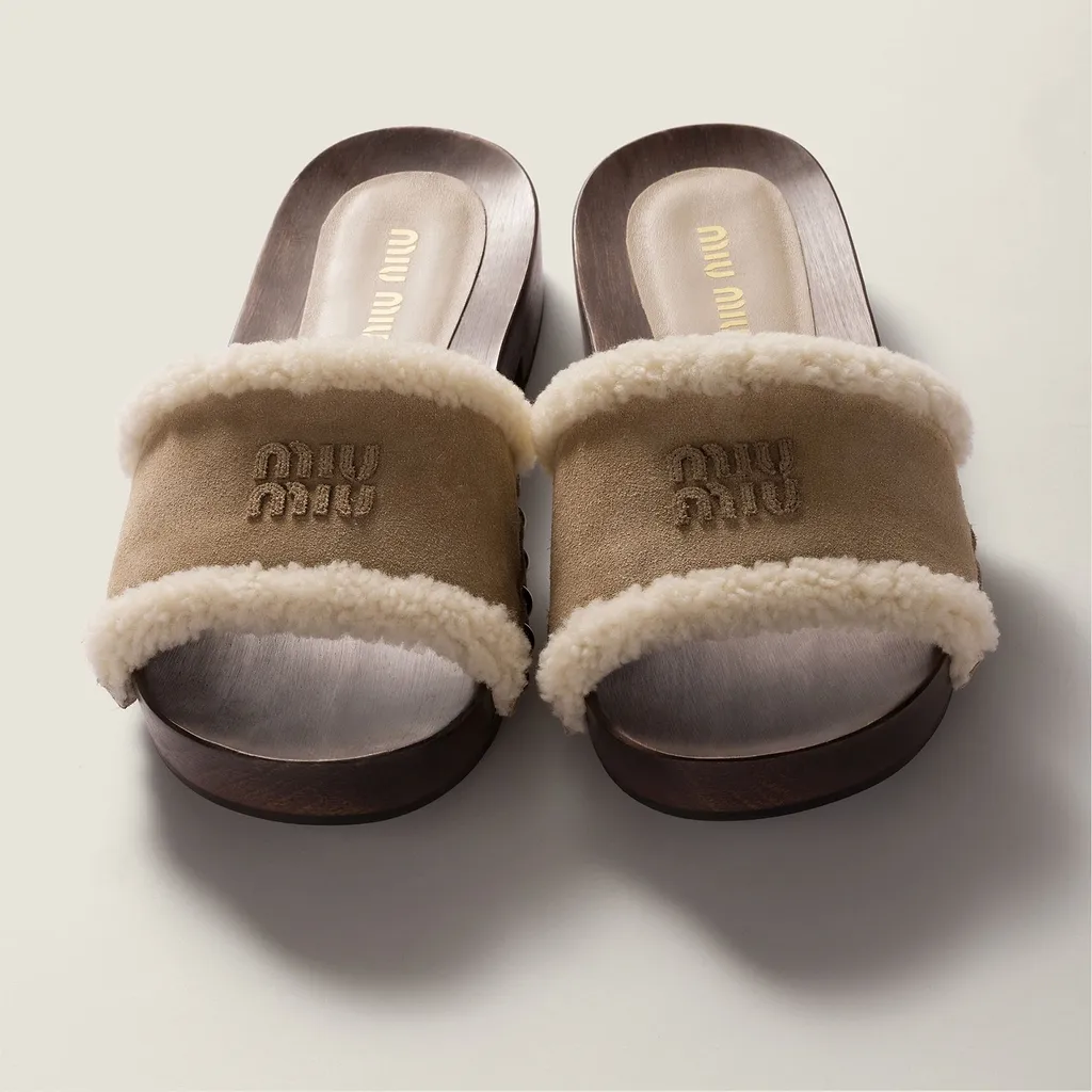 Suede Clogs