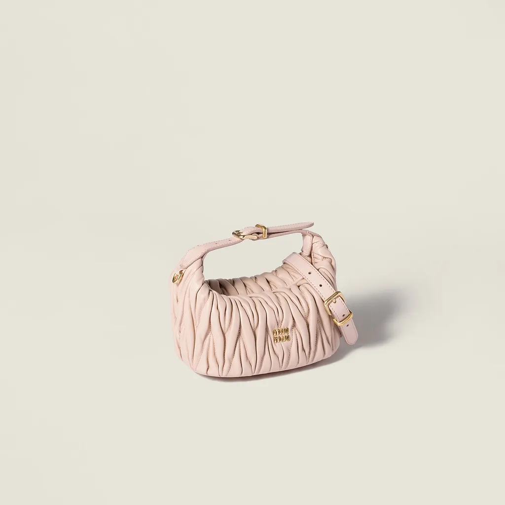 Miu Miu Matelassé Zipped Pouch