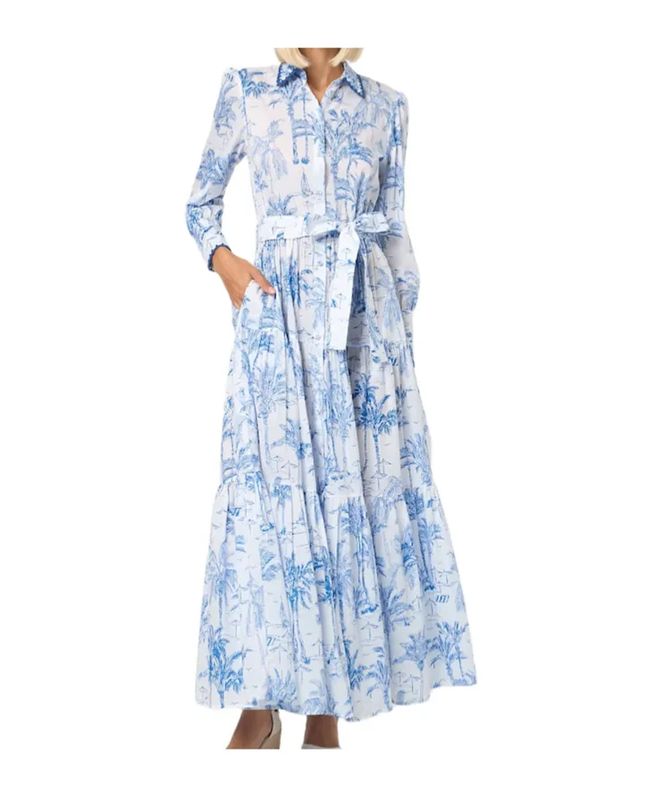 Jensen Belted Maxi Dress