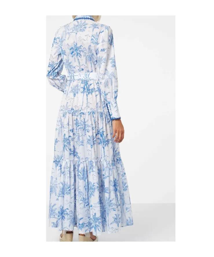 Jensen Belted Maxi Dress