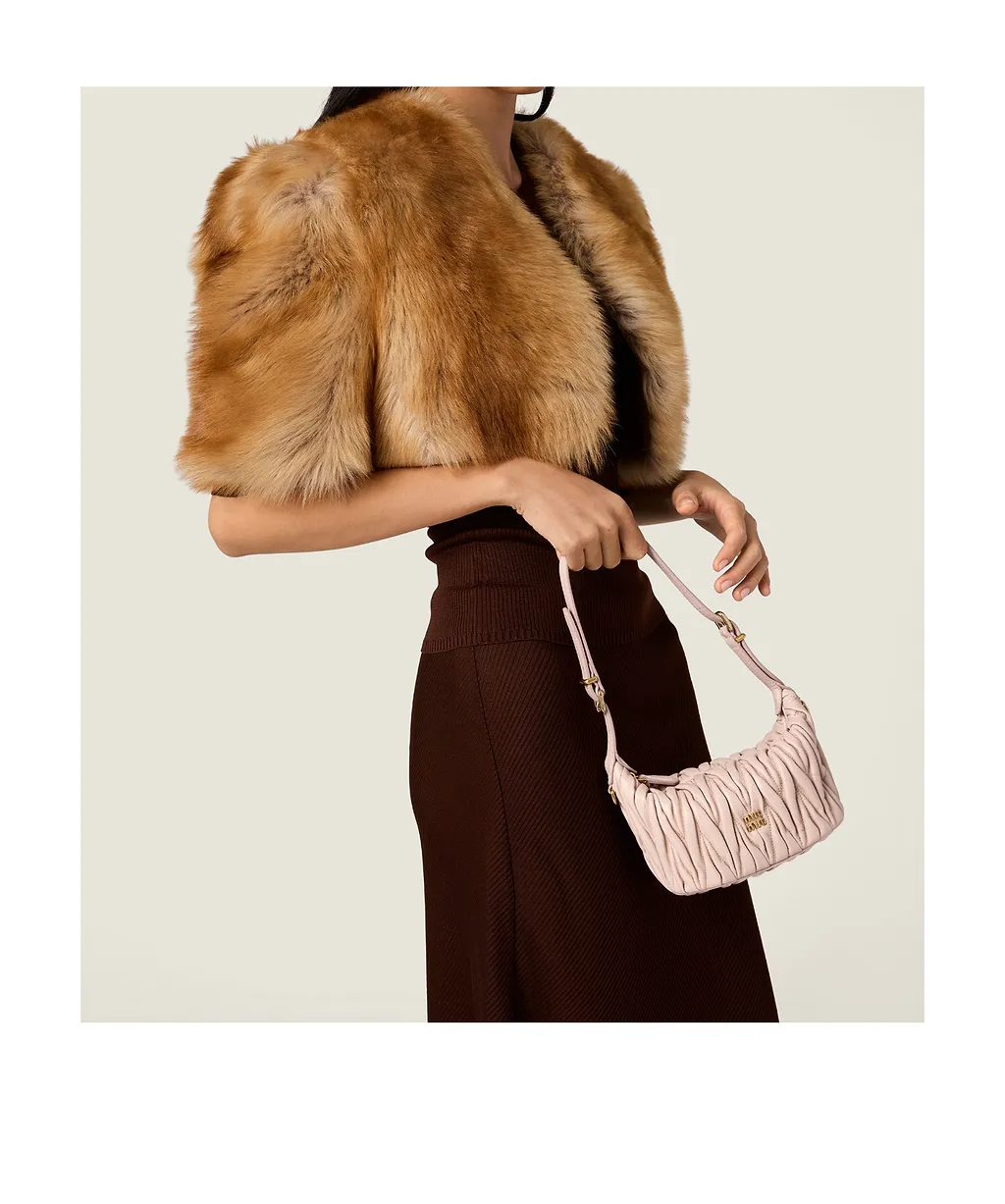 Miu Miu Matelassé Zipped Pouch