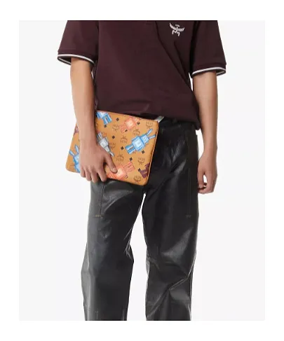 Aren Crossbody Pouch In Rabot Visetos