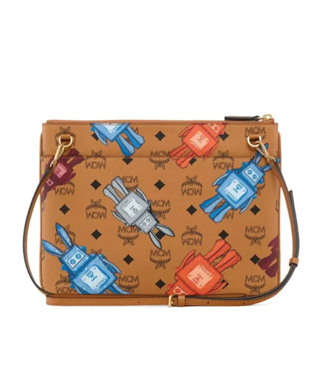 Aren Crossbody Pouch In Rabot Visetos