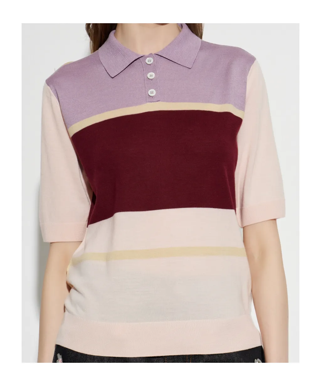 Marni Colour-Block Polo Shirt