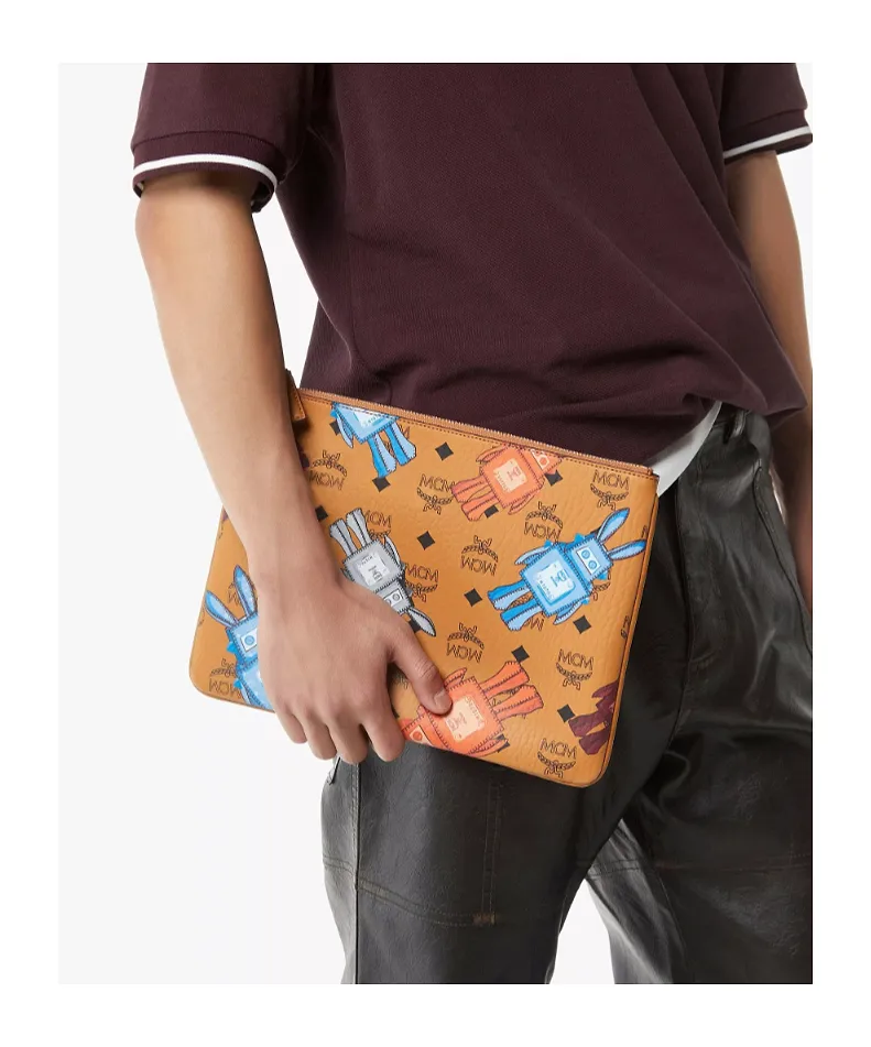 Aren Crossbody Pouch In Rabot Visetos