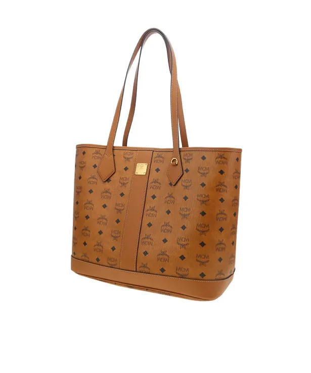 Logo-Pattern Tote Bag