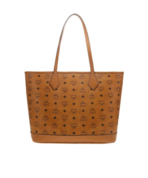 Logo-Pattern Tote Bag