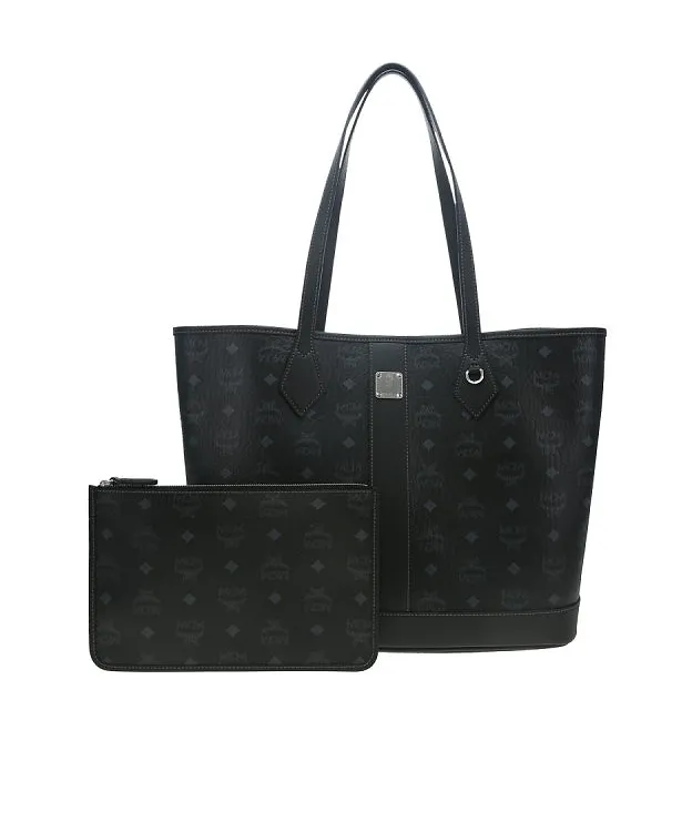 Medium Logo-Plaque Tote Bag