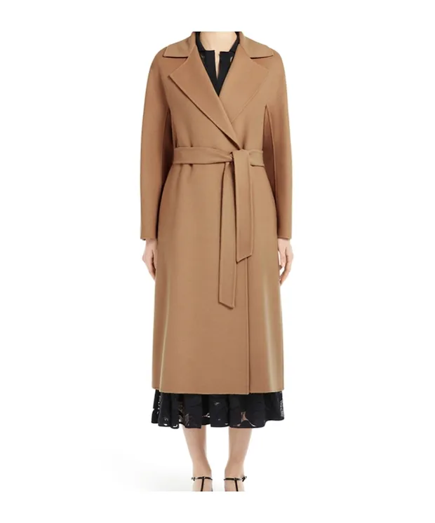Max Mara Studio Cles Belted Coat