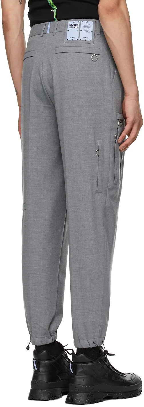 Drop-Crotch Loose-Fit Trousers