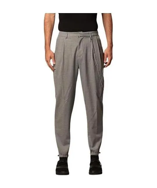 Drop-Crotch Loose-Fit Trousers