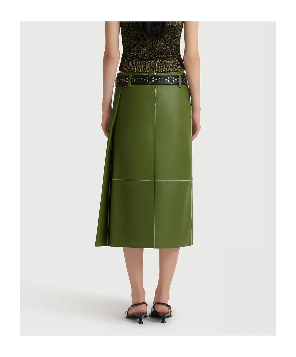Marni Asymmetric Pocket Midi Skirt