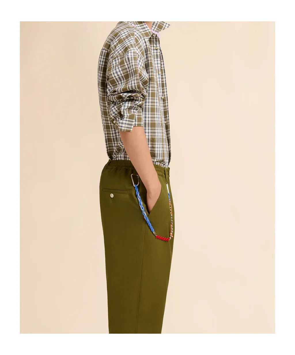 Marni Checked-Pattern Buttoned Shirt
