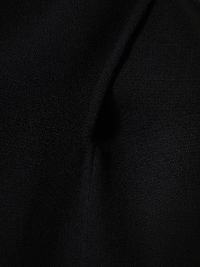 Crepe Mid-Length Dress