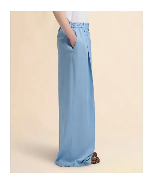 Marni Wide-Leg Pleated Trousers