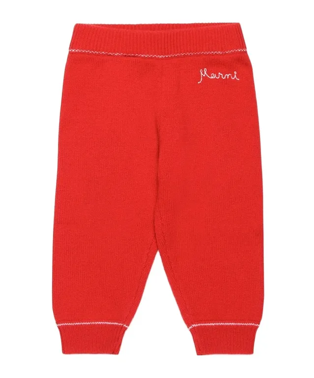 Marni Kids Mp 23 Ab Knit Pants