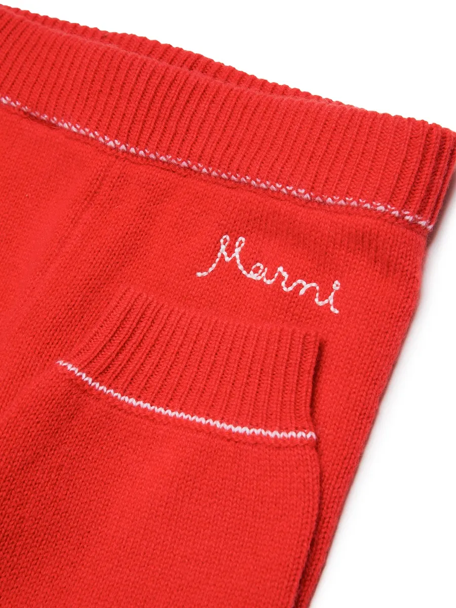 Marni Kids Mp 23 Ab Knit Pants