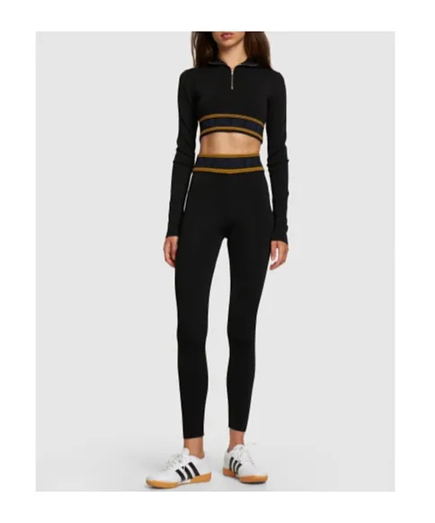 Logo Waist Leggings