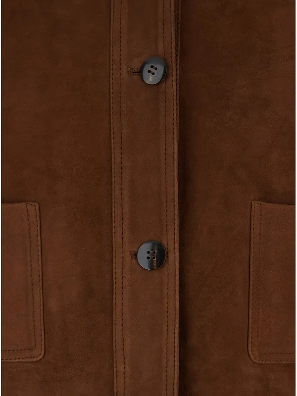 Max Mara Studio Baia Button-Up Jacket