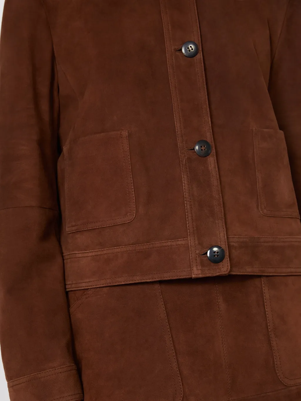 Max Mara Studio Baia Button-Up Jacket