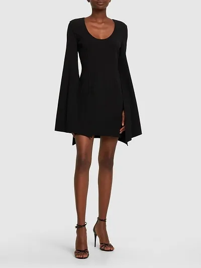 Long-Sleeved Mini Dress