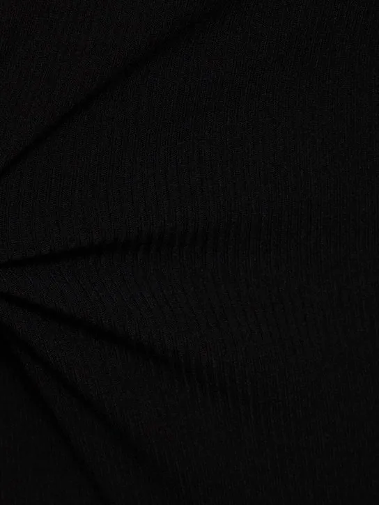 Long-Sleeved Round-Neck Jumpsuit
