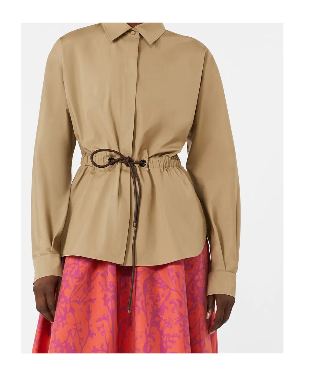 Max Mara Tazzina Drawstring Shirt