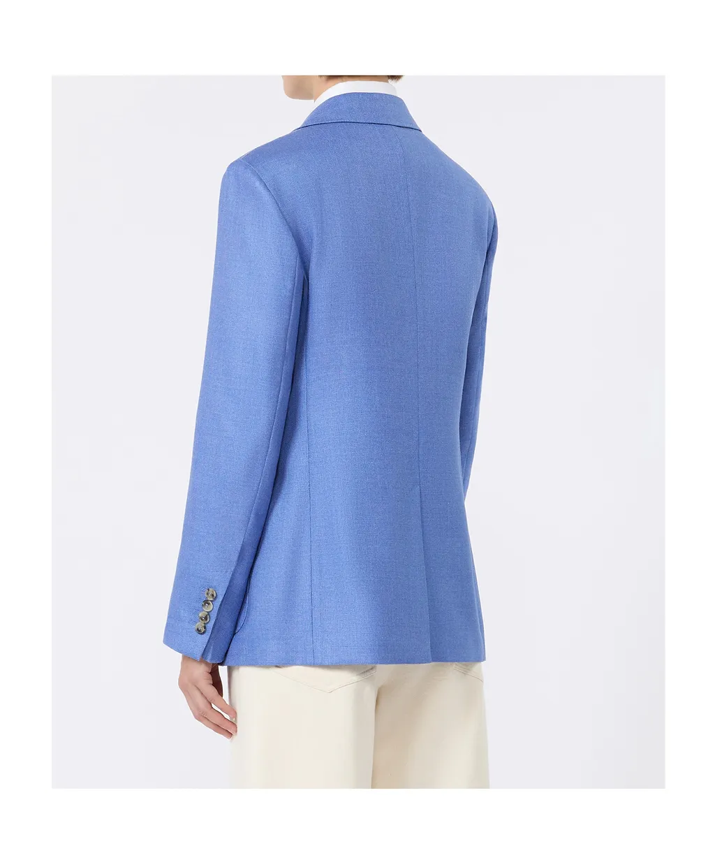 Max Mara Pesche Single-Breasted Blazer