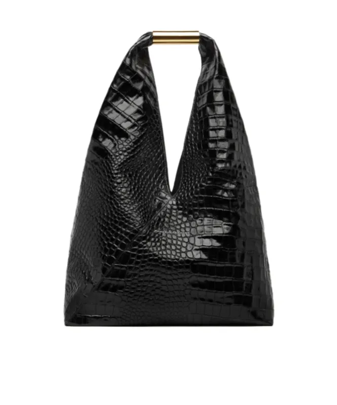 Mm6 Maison Margiela Japanese Embossed Medium Shoulder Bag