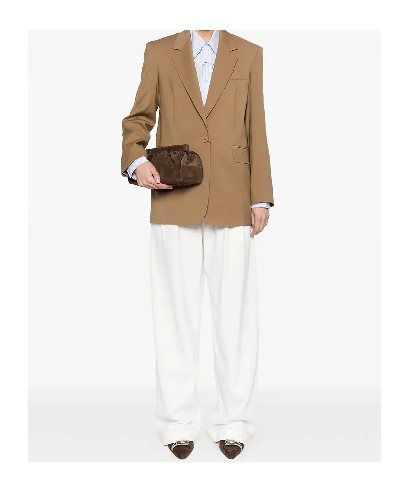 Max Mara Studio Balco Single-Breasted Jacket