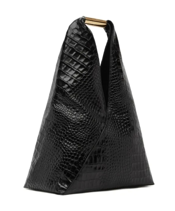 Mm6 Maison Margiela Japanese Embossed Medium Shoulder Bag