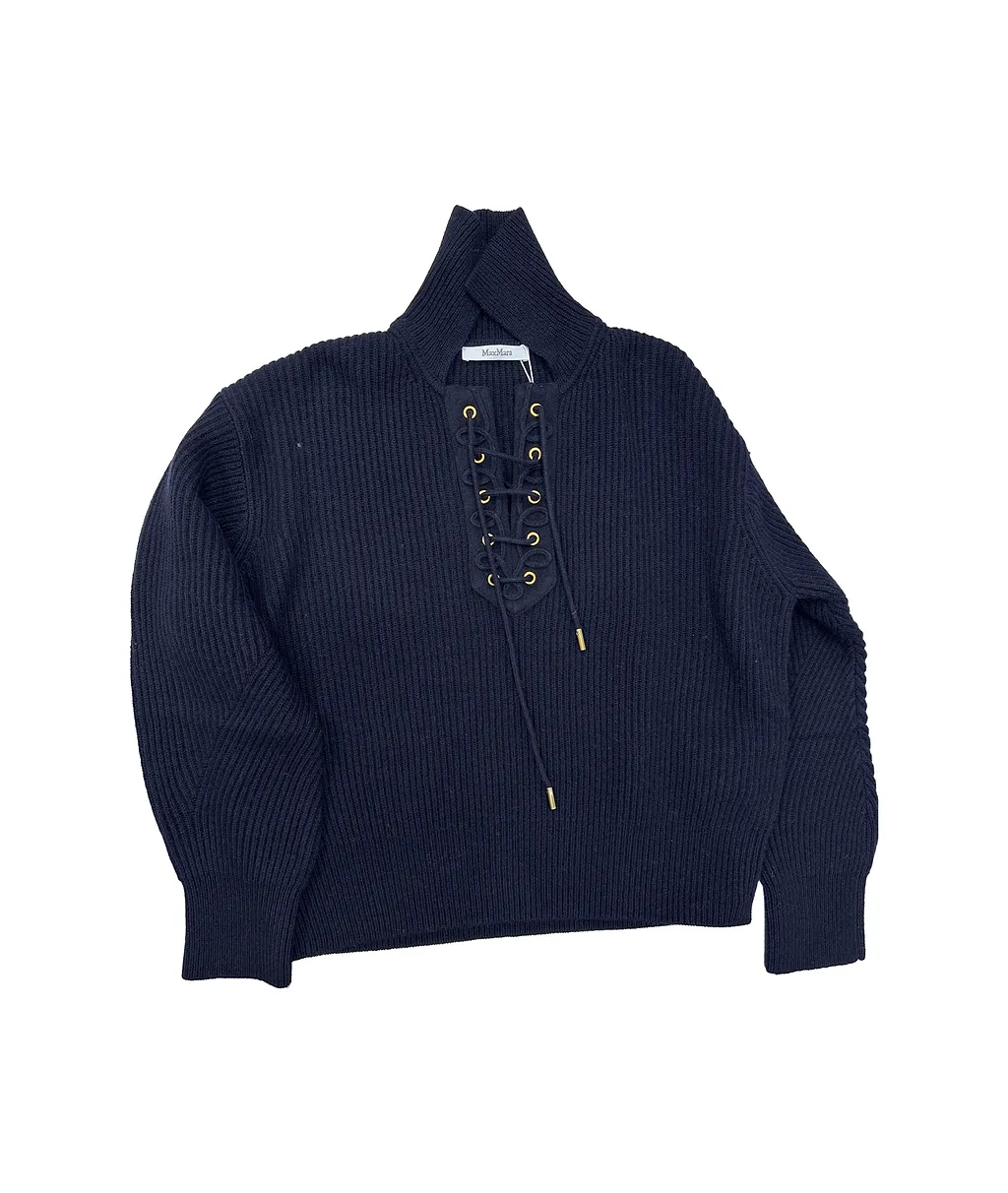 Max Mara Eccelso Eyelet Detailed Jumper