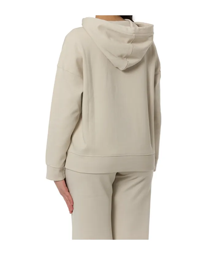 's Max Mara Andrea Logo Embroidered Drawstring Hoodie