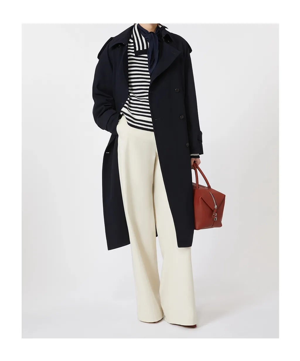 Max Mara Certo Double-Breasted Belted Coat