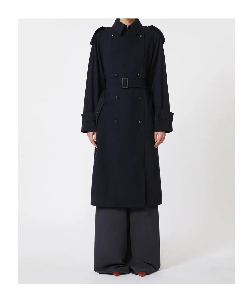 Max Mara Certo Double-Breasted Belted Coat