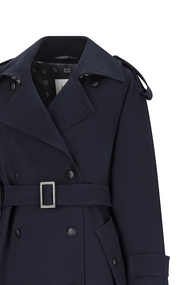 Max Mara Certo Double-Breasted Belted Coat