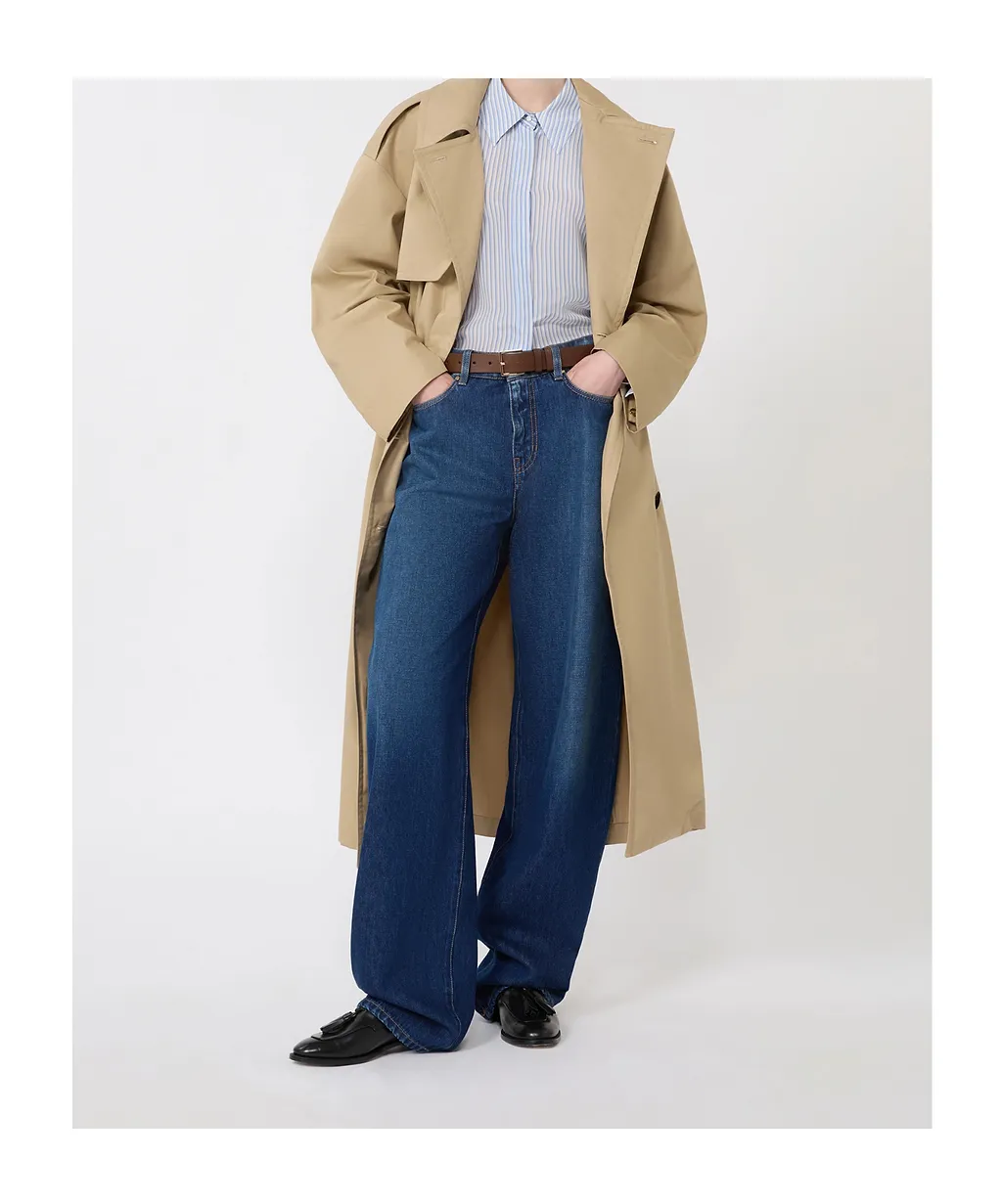 Max Mara Studio Mstcharme Belted Raincoat