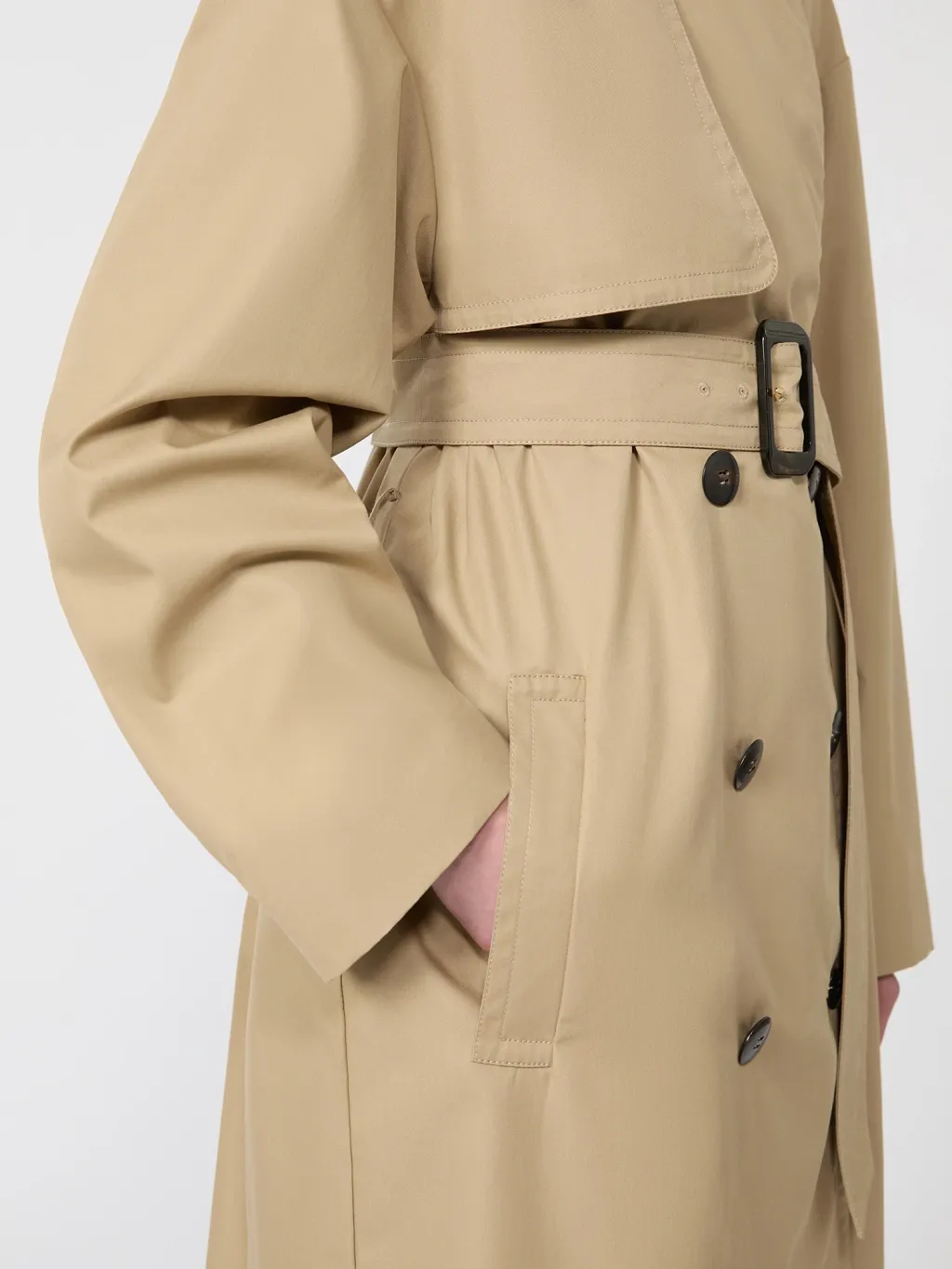 Max Mara Studio Mstcharme Belted Raincoat
