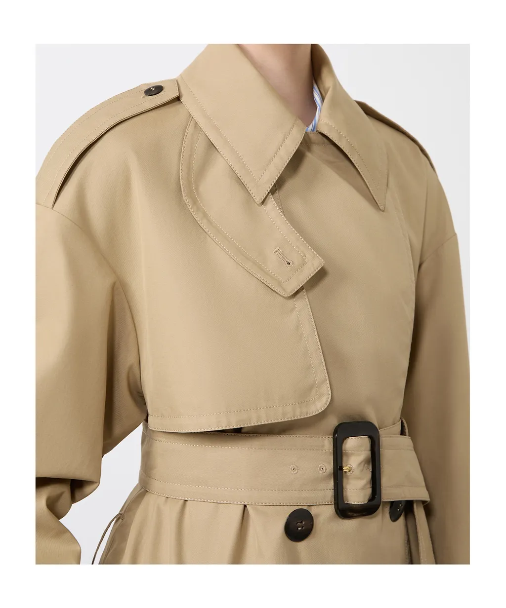 Max Mara Studio Mstcharme Belted Raincoat