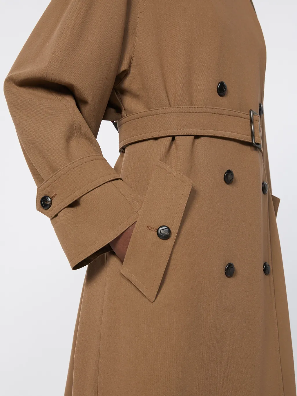 Max Mara Certo Double-Breasted Belted Coat