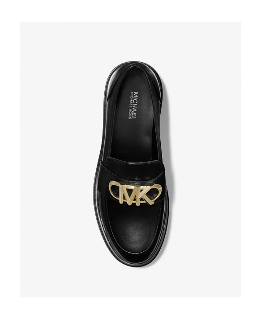 Michael Michael Kors Logo Plaque Slip-On Loafers