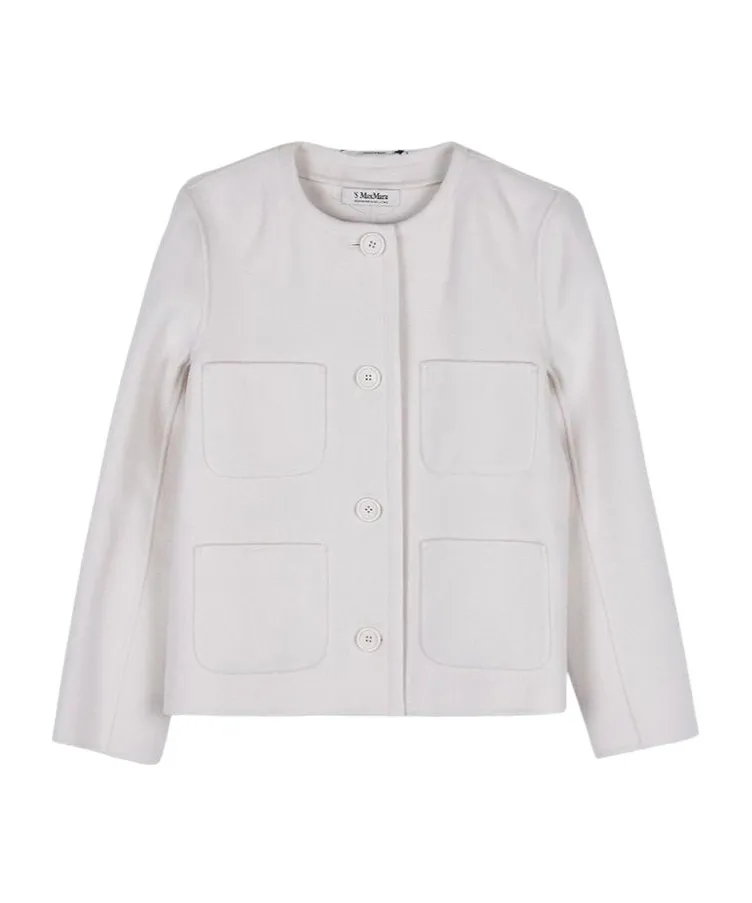 Long-Sleeved Wool Jacket