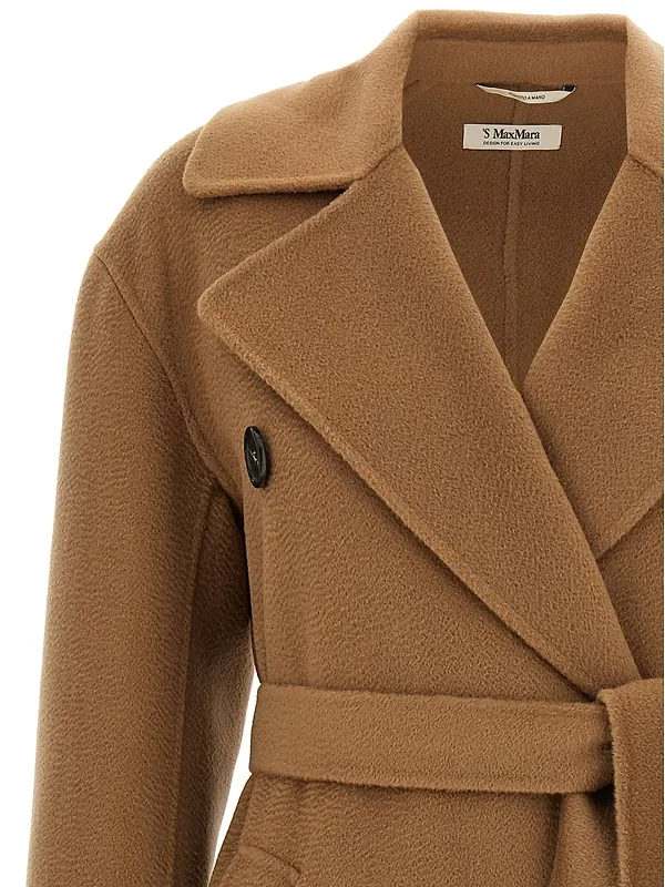 's Max Mara Dalila Double-Breasted Belted Coat
