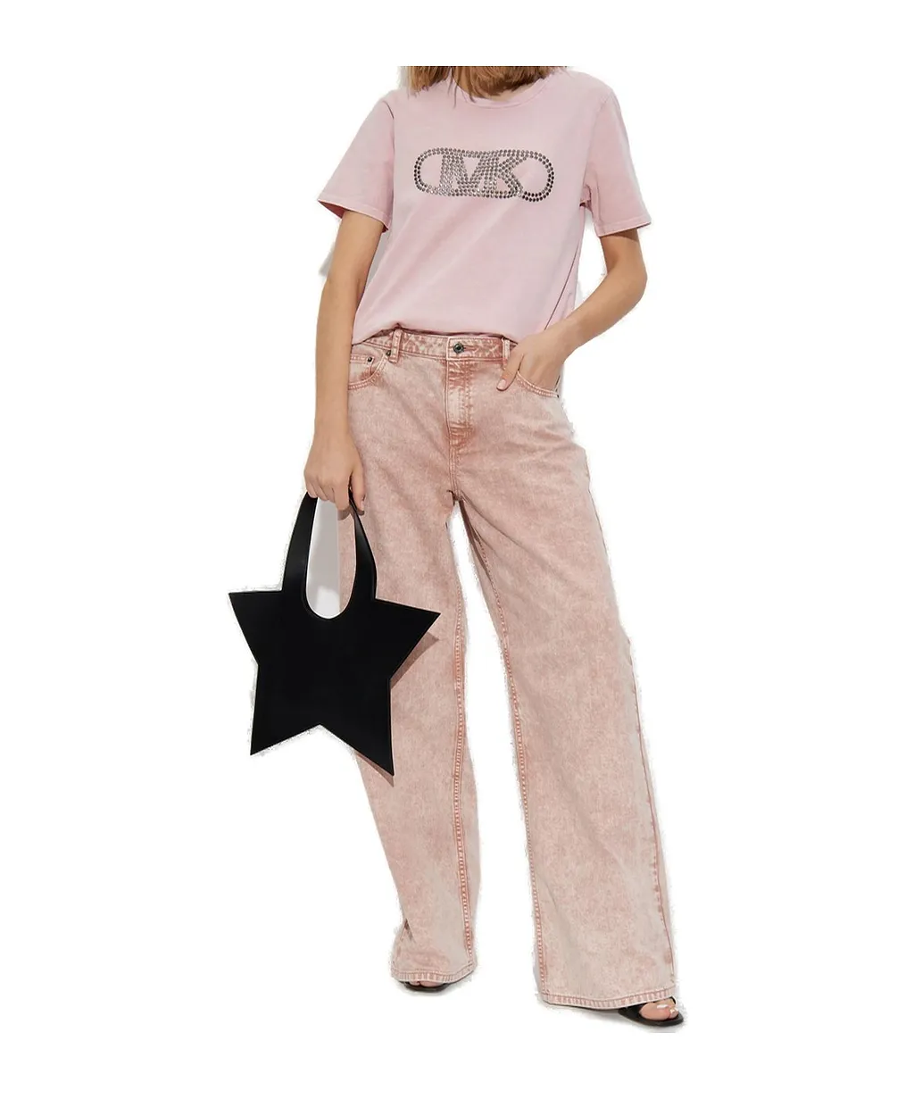 Michael Michael Kors Studded Crewneck T-Shirt