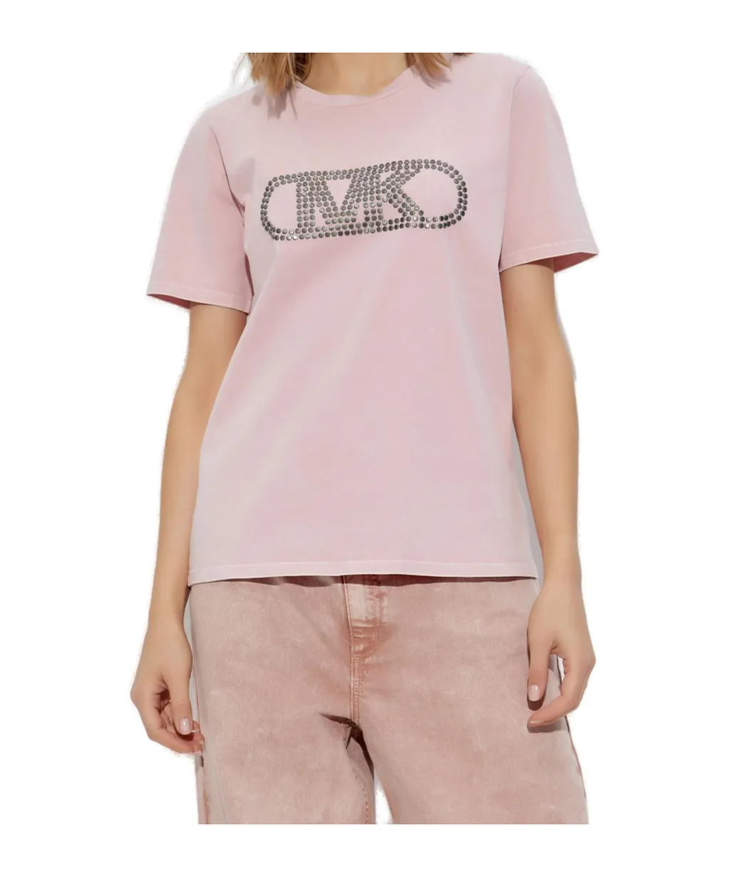 Michael Michael Kors Studded Crewneck T-Shirt