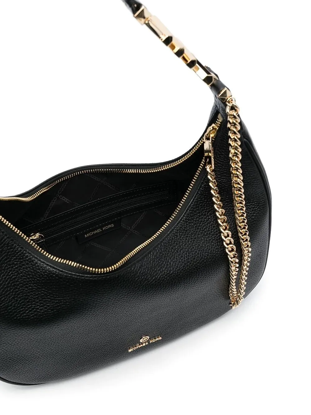 Michael Michael Kors Piper Chain Detailed Large Shoulder Bag