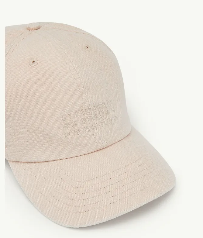 Mm6 Maison Margiela Logo Embroidered Cap