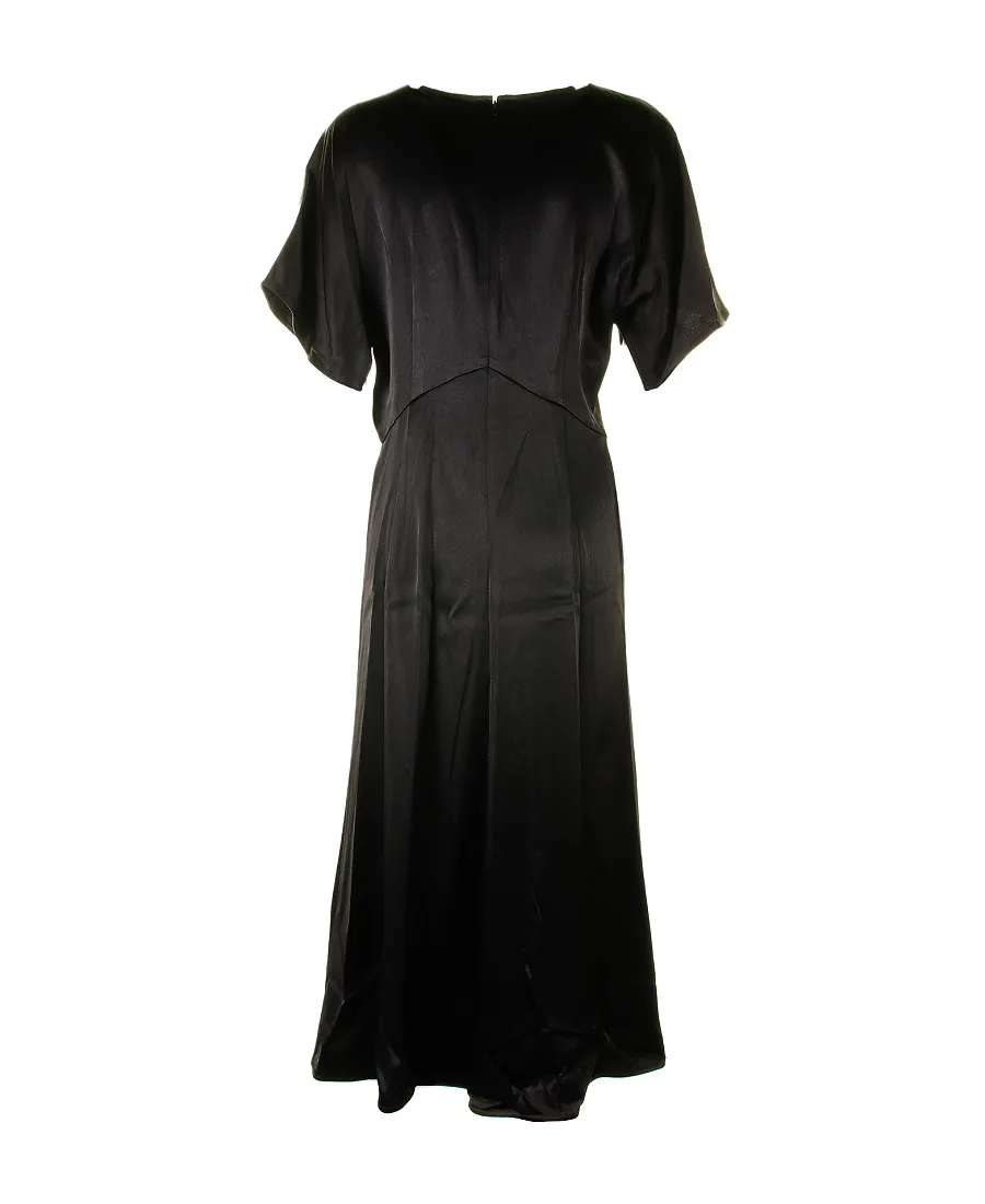 Michael Michael Kors Short-Sleeved Zipped Midi Dress