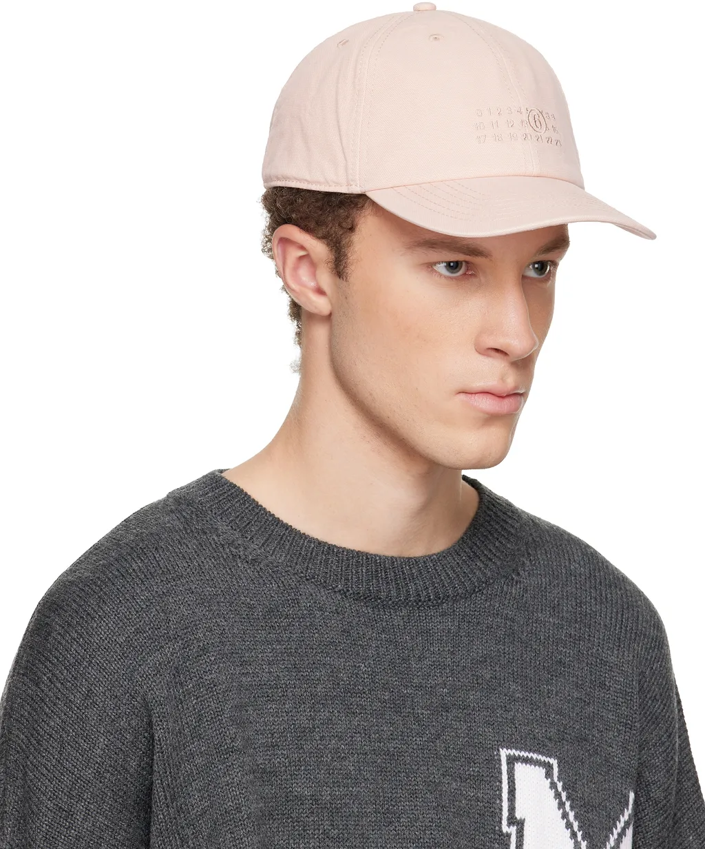 Mm6 Maison Margiela Logo Embroidered Cap